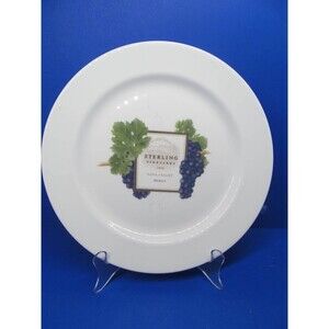 Wedgwood Grand Gourmet Vintage Collection 9 7/8" Sterling Vineyards Merlot Plate